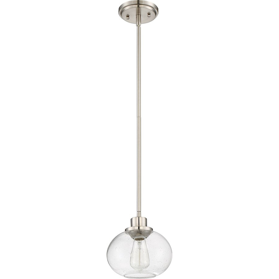 1 Light, Brushed Nickel