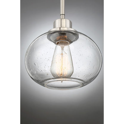 1 Light, Brushed Nickel