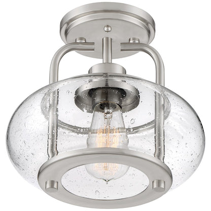 Quoizel Trilogy 1 Light Semi-Flush Mount