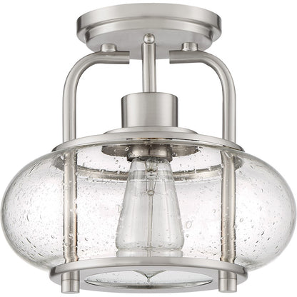 Quoizel Trilogy 1 Light Semi-Flush Mount