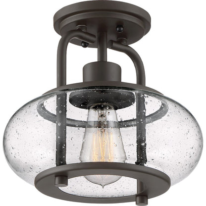 Quoizel Trilogy 1 Light Semi-Flush Mount