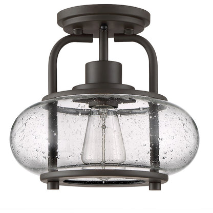 Quoizel Trilogy 1 Light Semi-Flush Mount