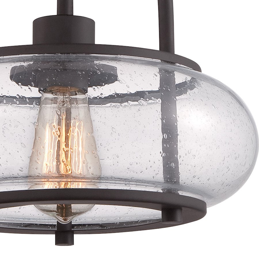 Quoizel Trilogy Semi-Flush Mount, Old Bronze