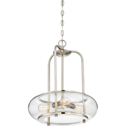 3 Light, Brushed Nickel
