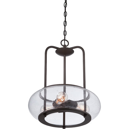 Quoizel Trilogy Pendant in Old Bronze
