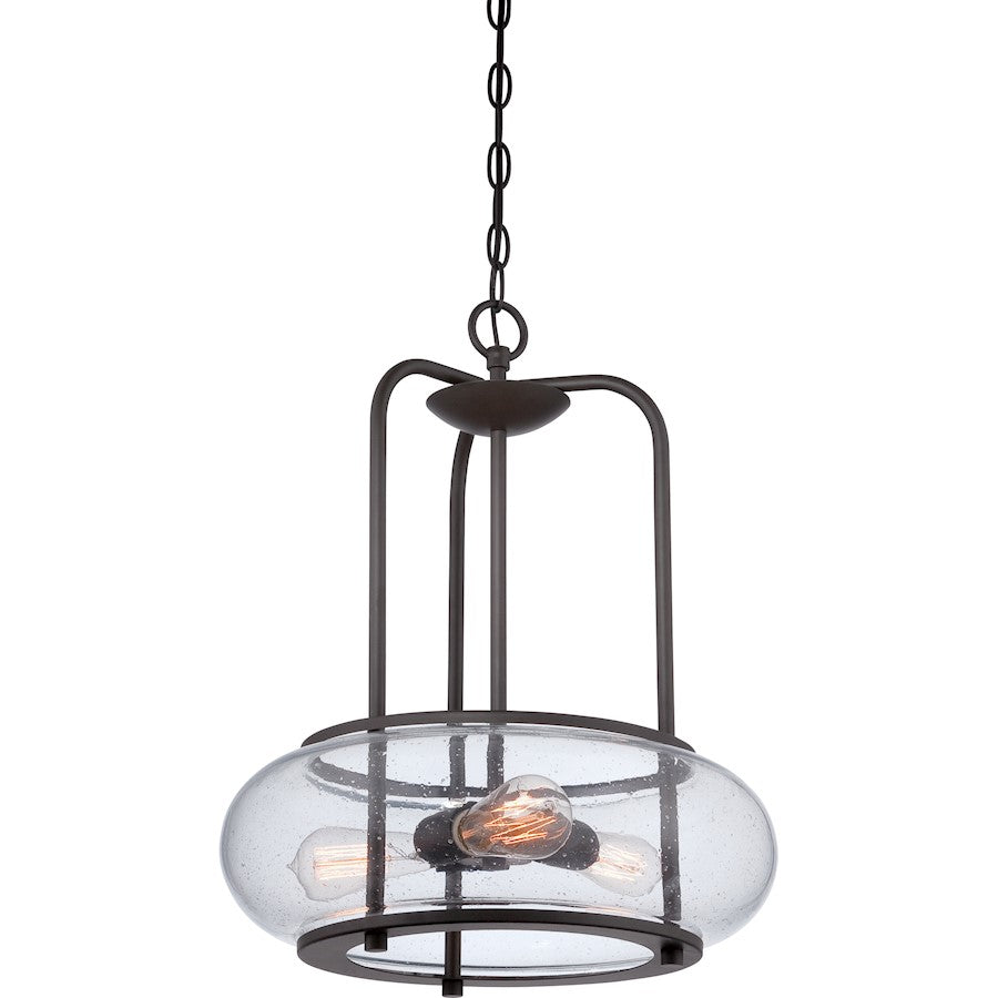 Quoizel Trilogy Pendant in Old Bronze