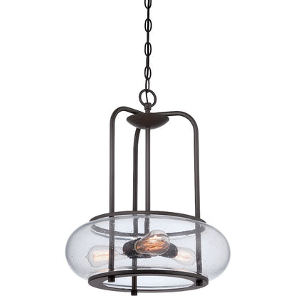 Quoizel Trilogy Pendant in Old Bronze