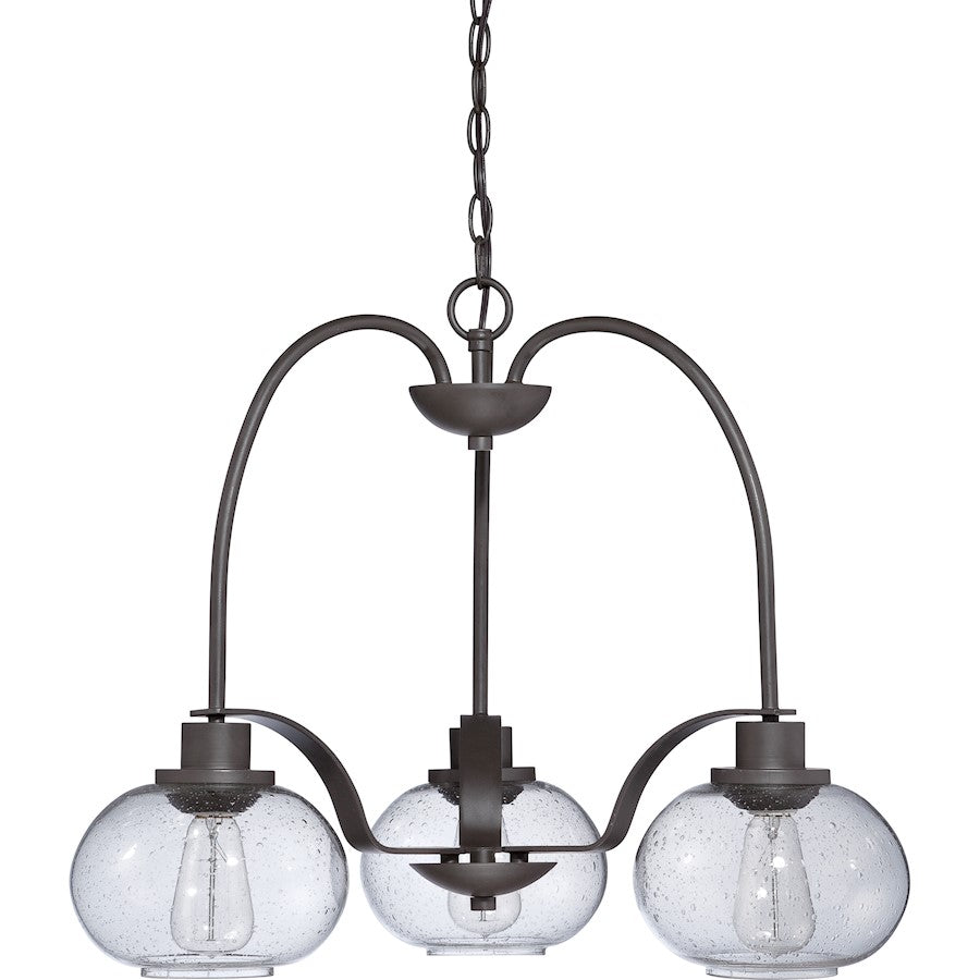 Quoizel Trilogy Chandelier, Old Bronze