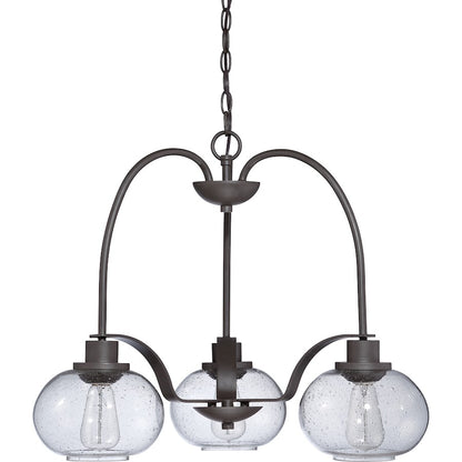 Quoizel Trilogy Chandelier, Old Bronze
