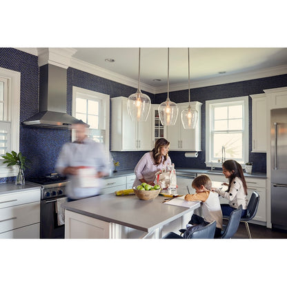 Mini Pendant, Brushed Nickel