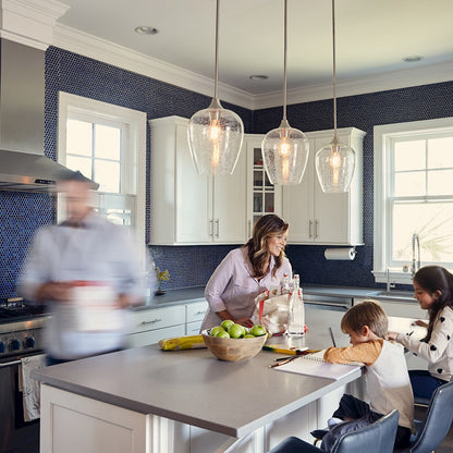 Mini Pendant, Brushed Nickel