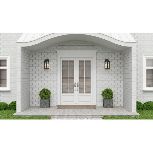 Quoizel Uma 1 Light 14" Outdoor Wall Mount, Matte Black