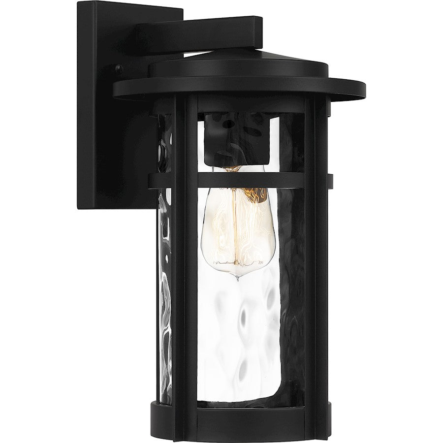 Quoizel Uma 1 Light 14" Outdoor Wall Mount, Matte Black