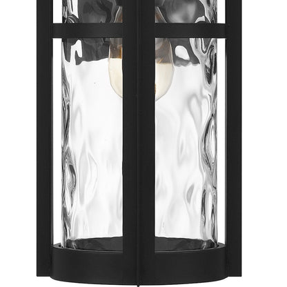Quoizel Uma 1 Light 14" Outdoor Wall Mount, Matte Black