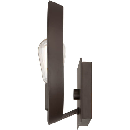 Quoizel 1 Light Uptown Theater Row Wall Fixture in Western Bronze