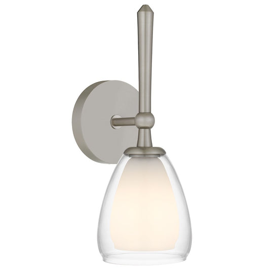 Quoizel Vivienne 1-Lt Wall Sconce, Brushed Nickel - VIV8606BN