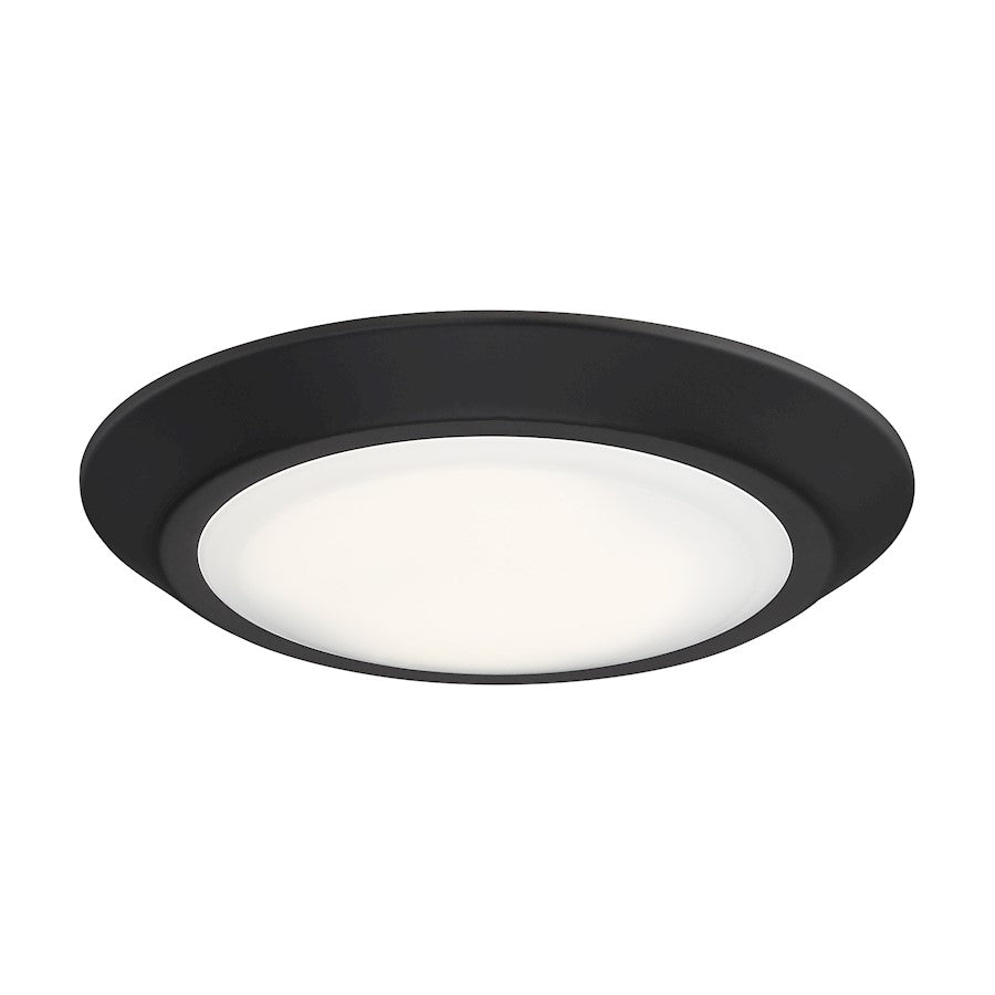 Quoizel 8" Verge Flush Mount, Oil Rubbed Bronze