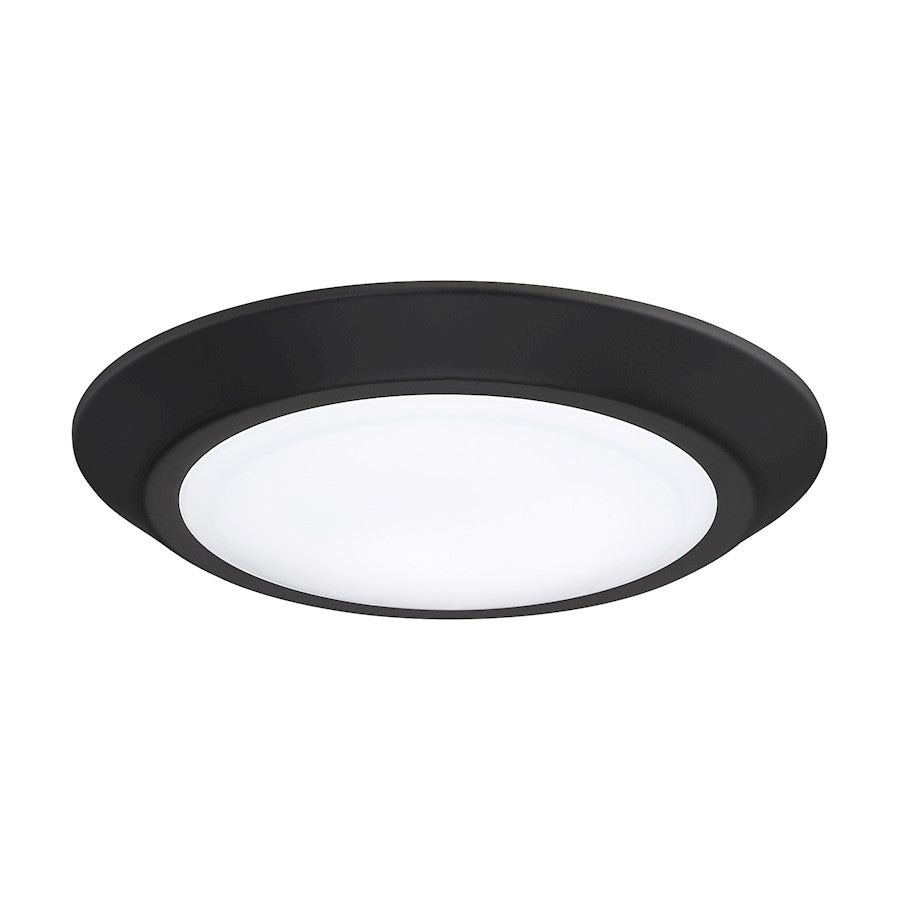 Quoizel 8" Verge Flush Mount, Oil Rubbed Bronze