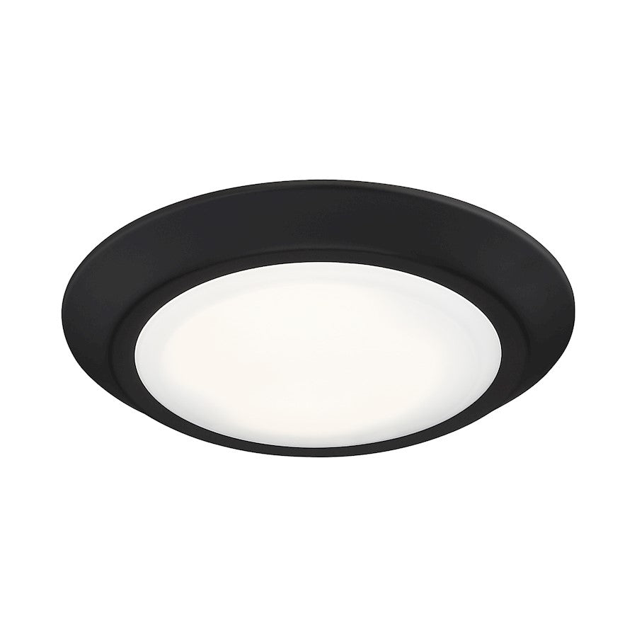 Quoizel 8" Verge Flush Mount, Oil Rubbed Bronze