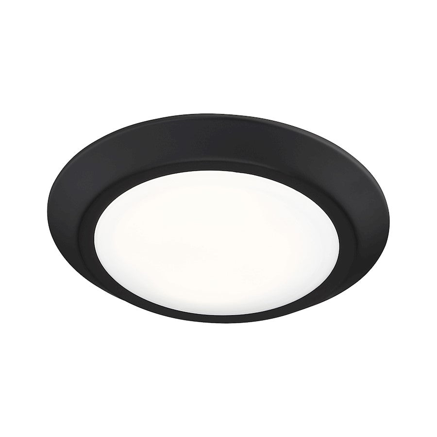 Quoizel 8" Verge Flush Mount, Oil Rubbed Bronze