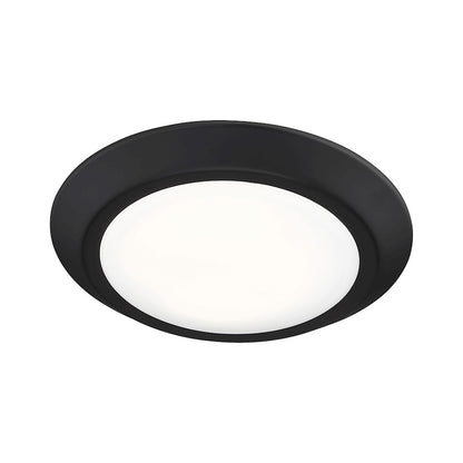 Quoizel 8" Verge Flush Mount, Oil Rubbed Bronze