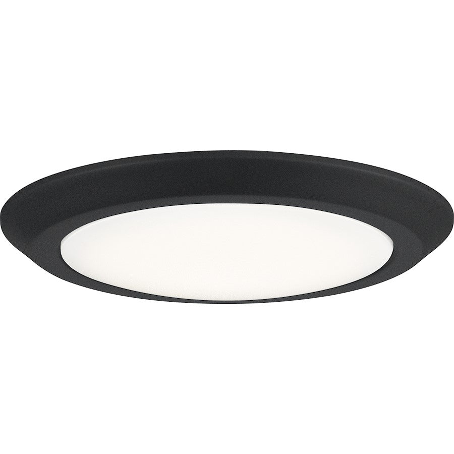 Quoizel Verge Flush Mount, Earth Black