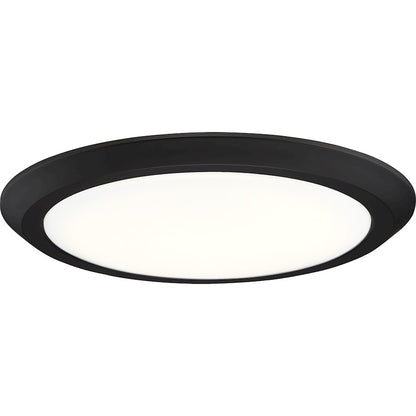 Quoizel 16" Verge Flush Mount, Oil Rubbed Bronze