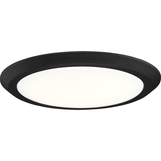Quoizel 16" Verge Flush Mount, Oil Rubbed Bronze