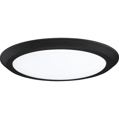 Quoizel 16" Verge Flush Mount, Oil Rubbed Bronze