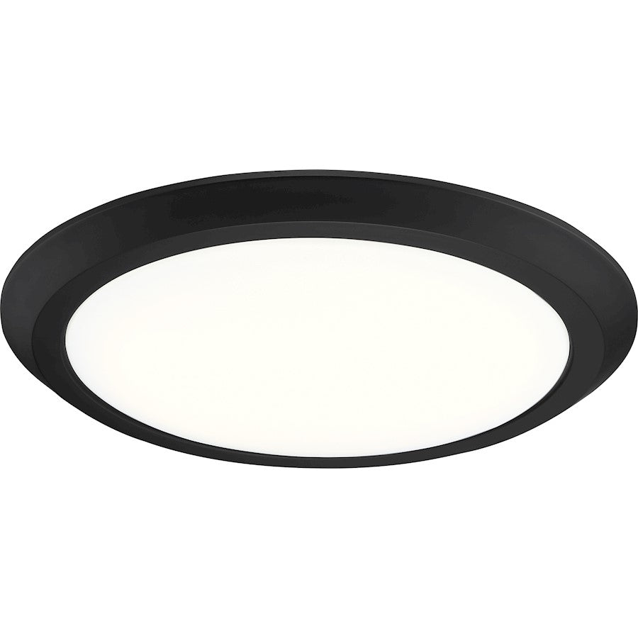 Quoizel 16" Verge Flush Mount, Oil Rubbed Bronze