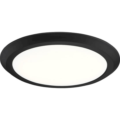 Quoizel 16" Verge Flush Mount, Oil Rubbed Bronze