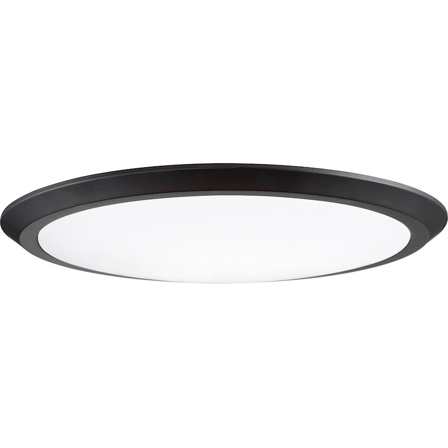 Quoizel 20" Verge Flush Mount, Oil Rubbed Bronze