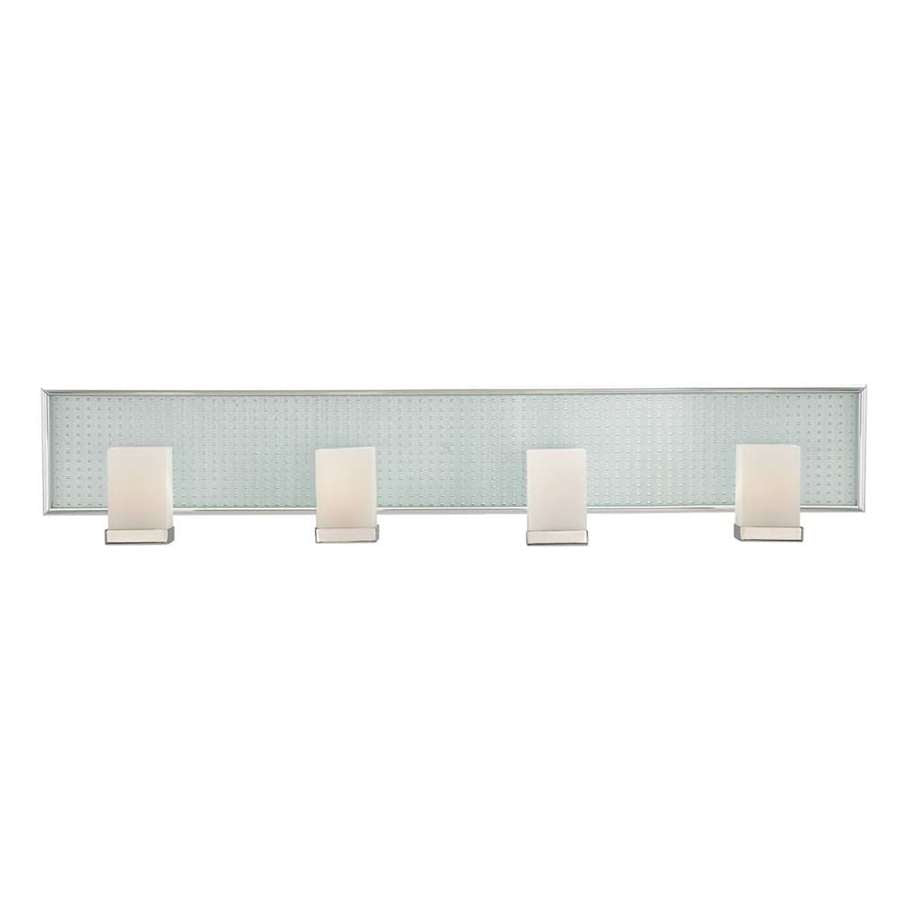 Quoizel 4 Light Vetreo Infinity Bath Fixture in Polished Chrome