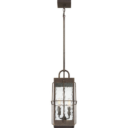Quoizel Ward 2 Light 8" Outdoor Lantern, Gilded Bronze