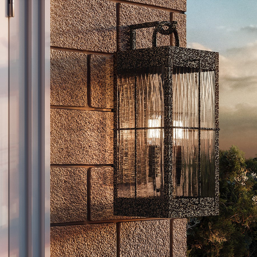 Quoizel Ward 1 Light Outdoor Lantern, Gilded Bronze