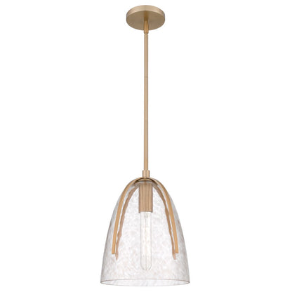 Quoizel Whitmore 1-Lt Brz Gold Mini Pendant, Brz Gold - WHIT1510BGD