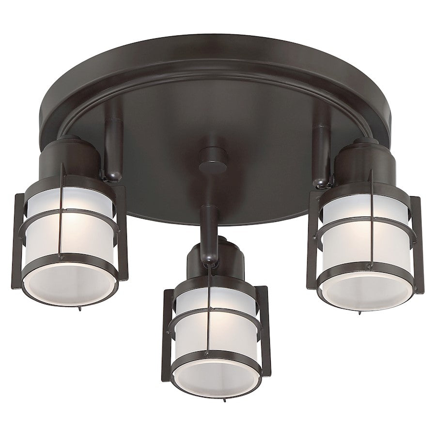 Quoizel Winside Flush Mount, Western Bronze