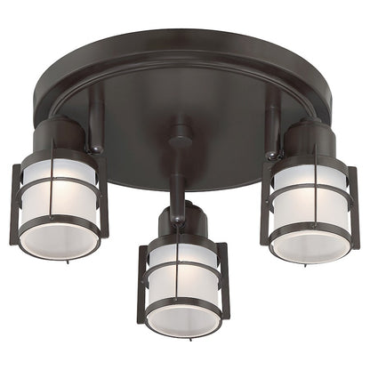 Quoizel Winside Flush Mount, Western Bronze