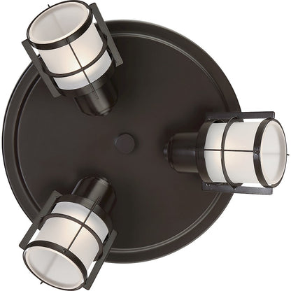 Quoizel Winside Flush Mount, Western Bronze