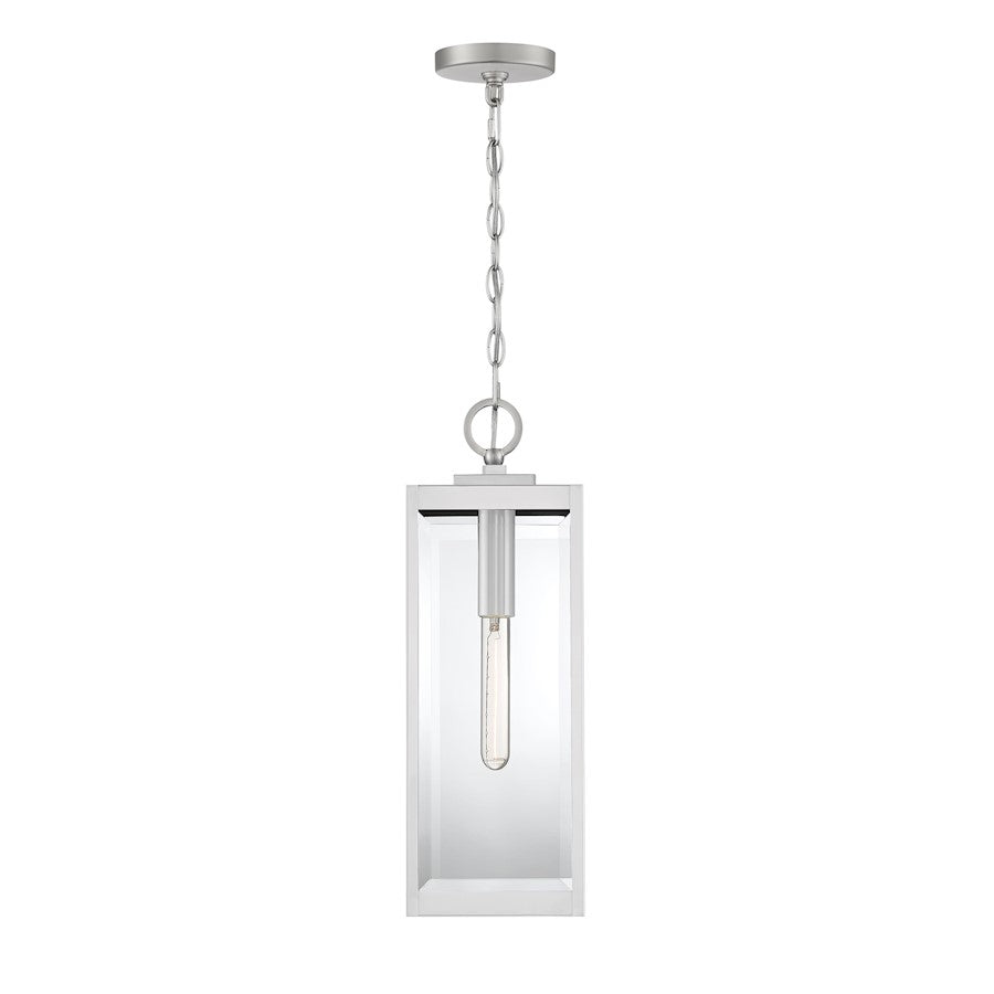 Quoizel Westover 1 Light Outdoor Hanging, Beveled