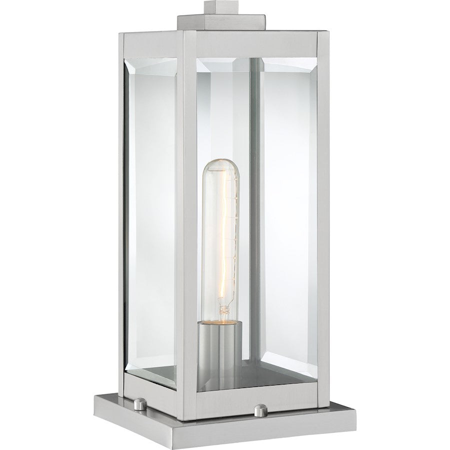 Quoizel Westover 1 Light Outdoor Pier Base, Seeded