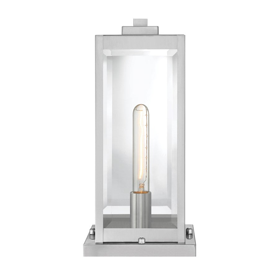 Quoizel Westover 1 Light Outdoor Pier Base, Seeded