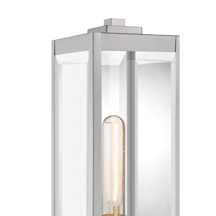 Quoizel Westover 1 Light Outdoor Pier Base, Seeded