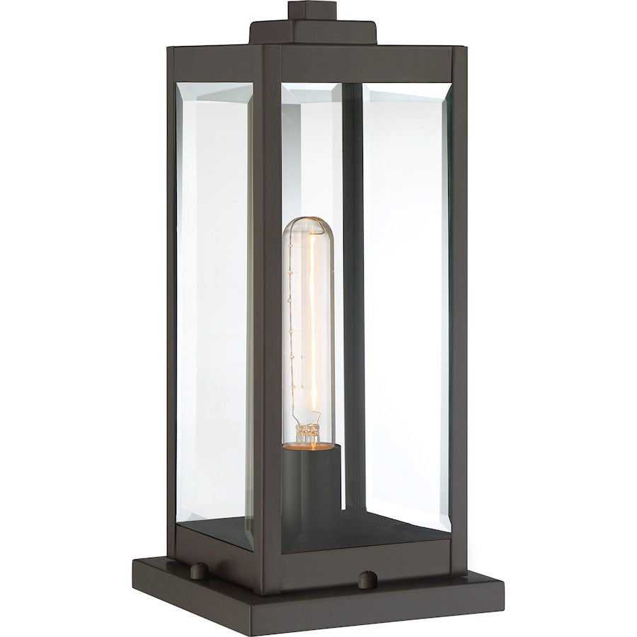 Quoizel Westover 1 Light Outdoor Pier Base, Seeded