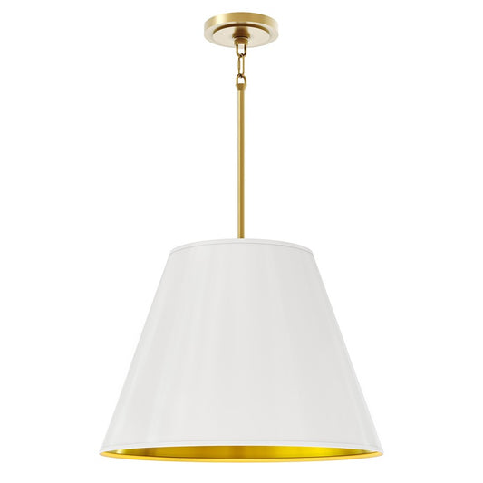 Robert Abbey Janet 4 Lt Pendant, Brass/Daisy/Gold/Daisy/Gold - 495MDY