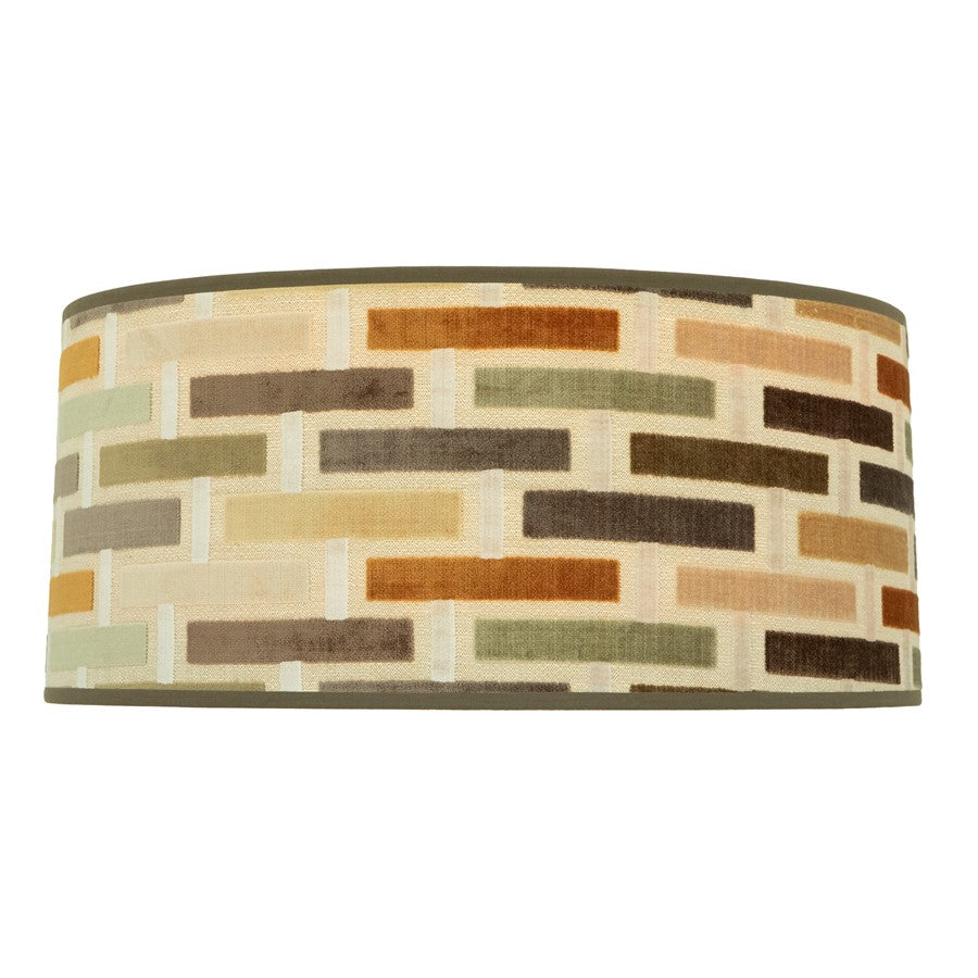 Robert Abbey Abbey Rose Lamp Shade, Greystone/Ceniza - CS38