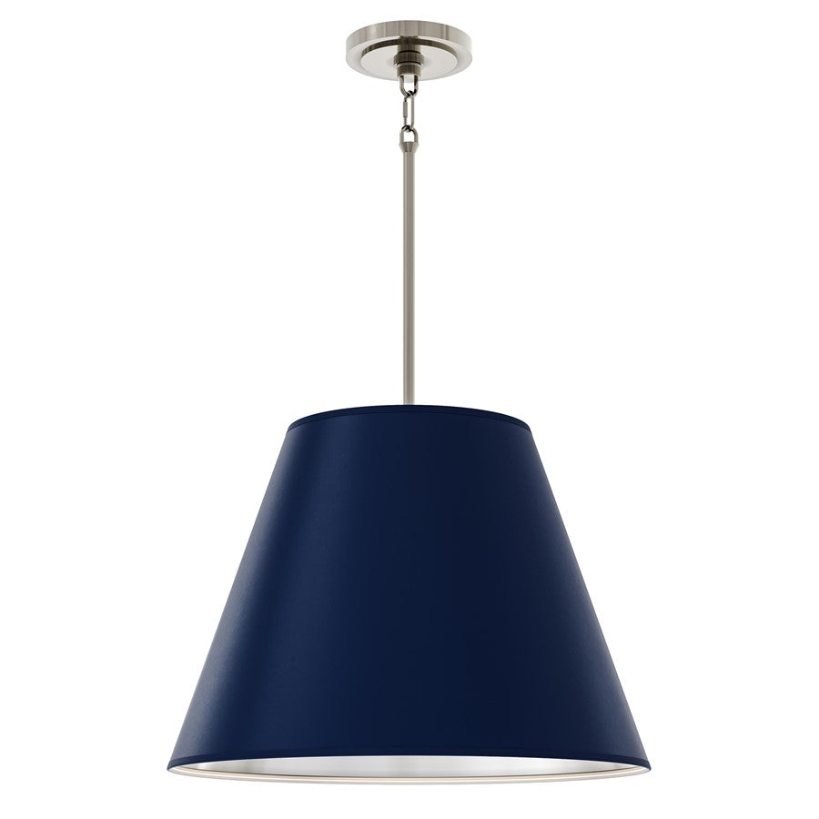 Robert Abbey Janet 4 Lt Pendant, Nickel/Blue/Silver/Blue/Silver - S495MMB