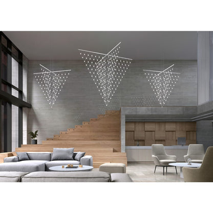 Pendant, Bright Satin Aluminum