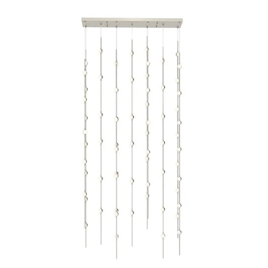 Sonneman Constellation 69Lt Pendant/27K/Warm, Satin Nickel - 2166-13W-27-J20