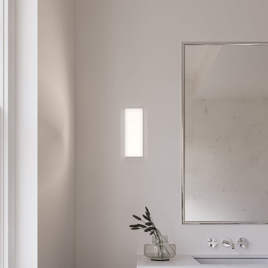 1 Light LED Bathroom Vanity Light, Polished Chrome